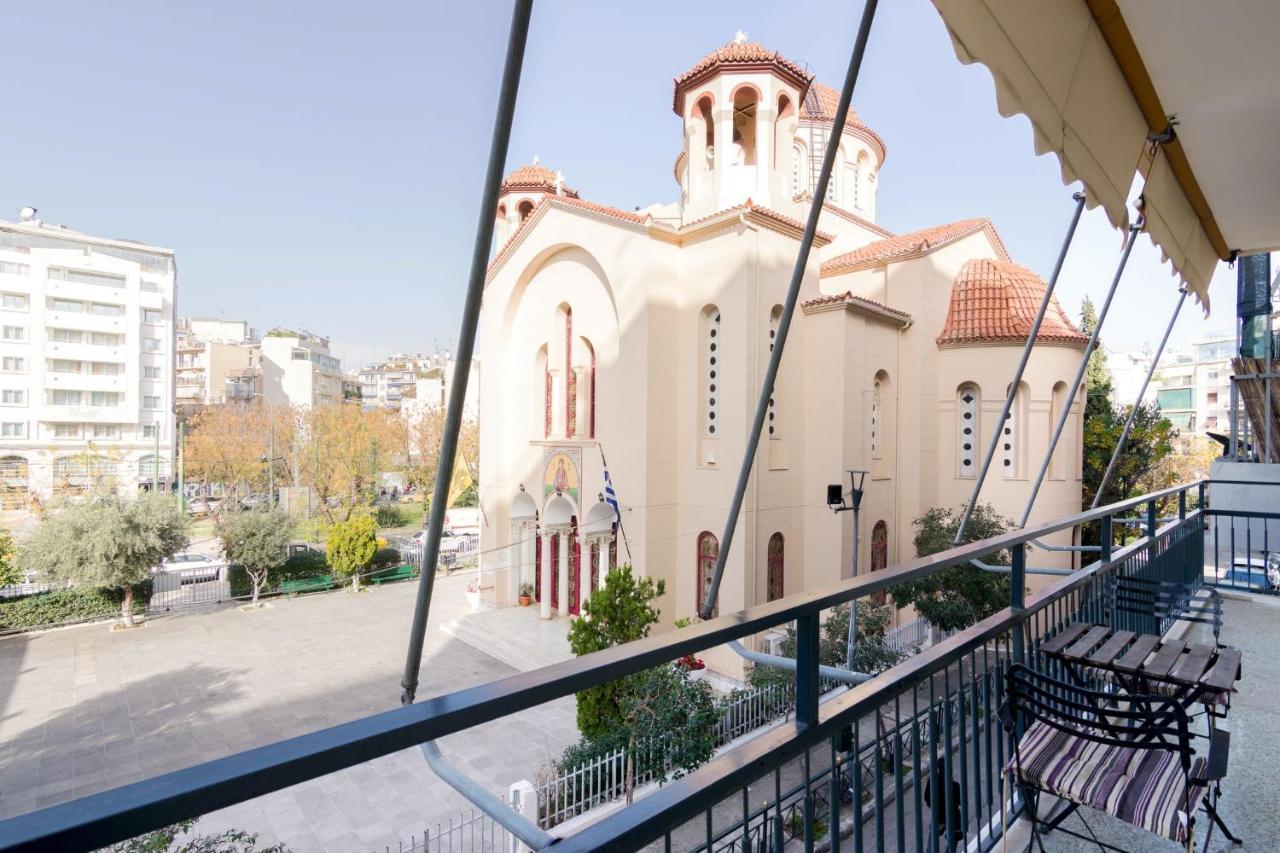 Classic Apartment For 4 People A Athen Eksteriør bilde